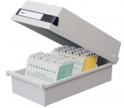 Stolová kartotéka A6 HAN 956 sivá