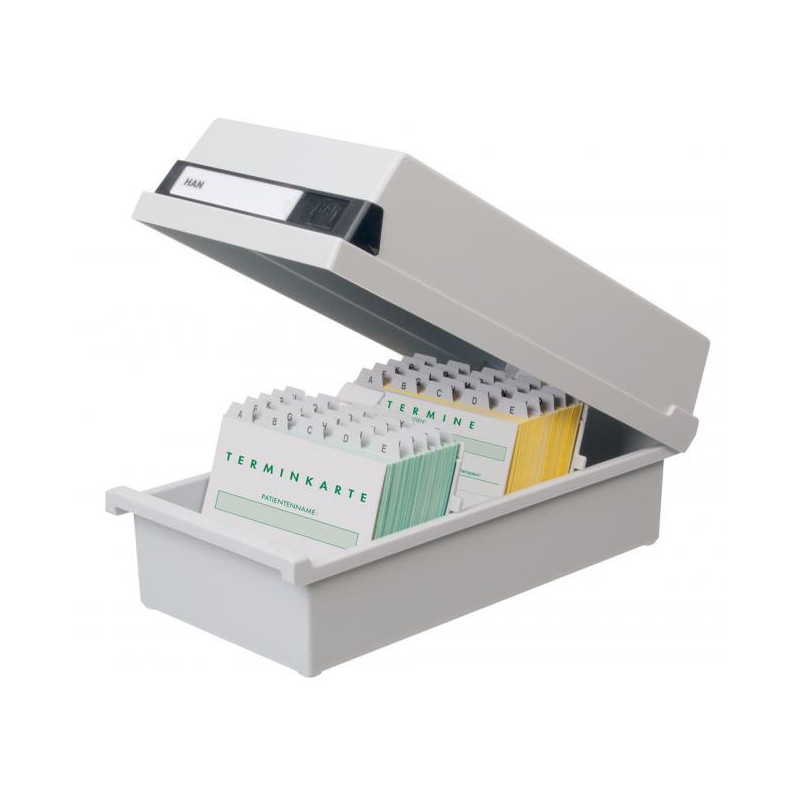 Stolová kartotéka A6 HAN 956 sivá