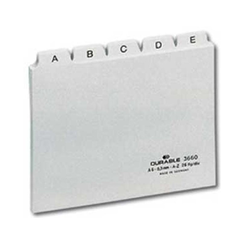 Plastové indexové kartičky A6 do kartotéky HAN 956