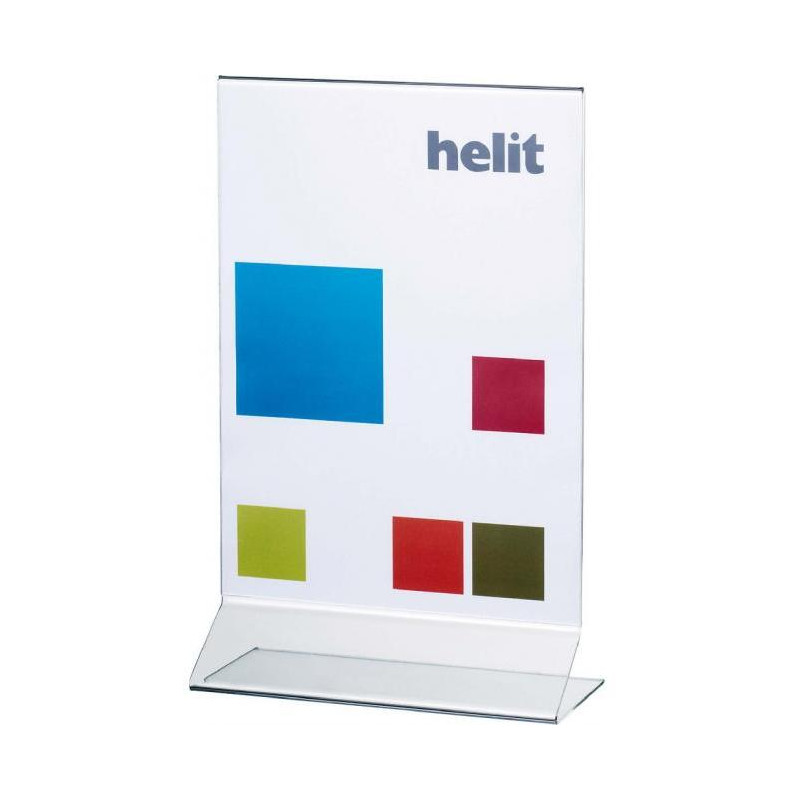 Prezentačný stojan Helit kolmý A4