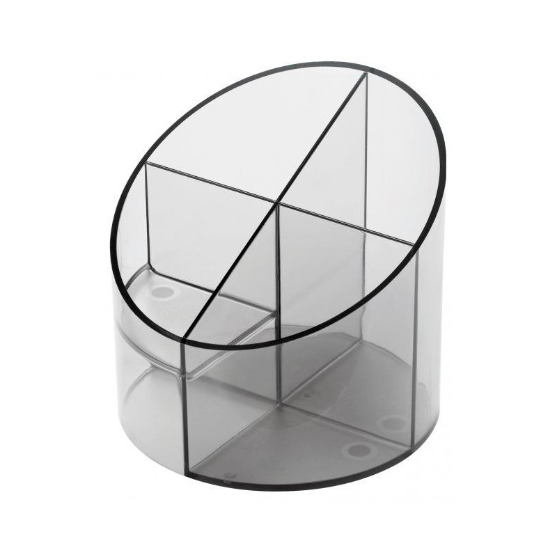 Stojan na perá Economy priehľadný dymový