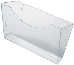 Závesný diel na stenu číry