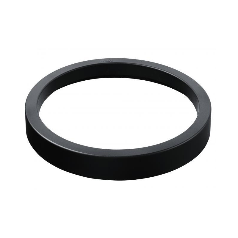 Obruč na plastový kôš Helit Linear čierna