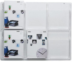 Prezentačný panel so 6 odkladačmi