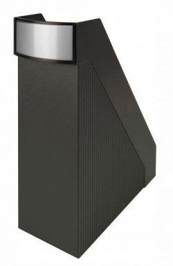 Stojan na časopisy Helit Linear čierny