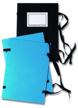 Spisové dosky A4 s etiketou HIT OFFICE čierne