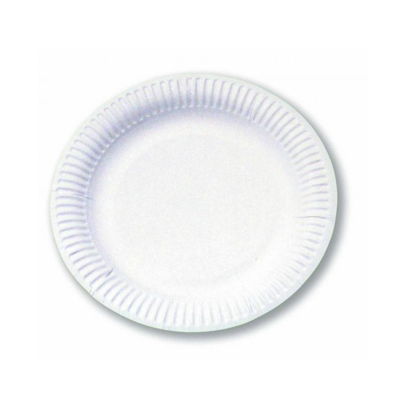 Papierový tanier plytký 15cm 100ks