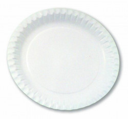 Papierový tanier plytký 18cm 100ks
