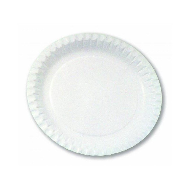 Papierový tanier plytký 18cm 100ks