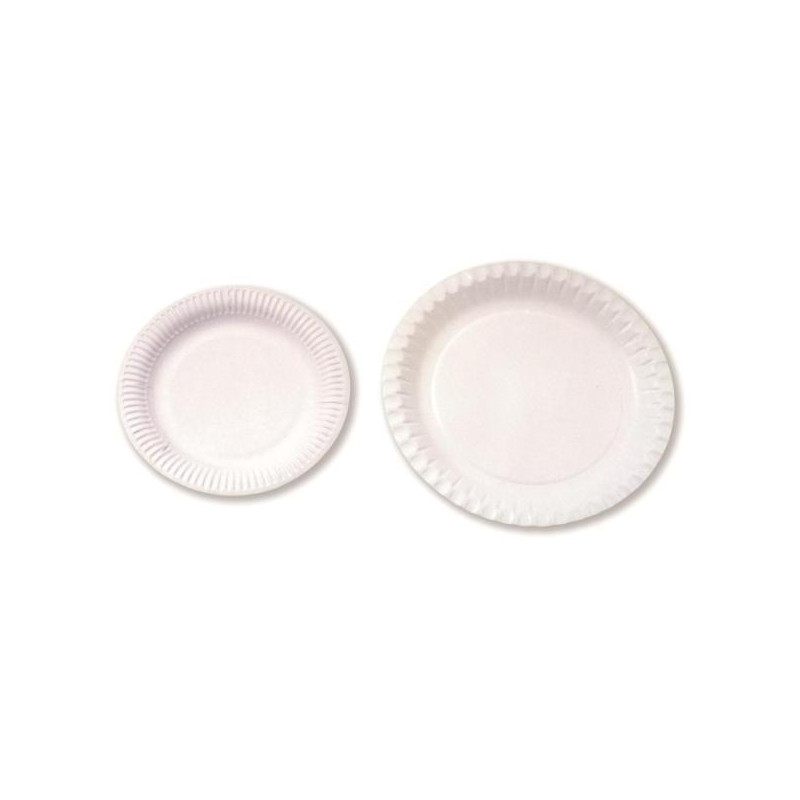 Papierový tanier plytký 23cm 100ks