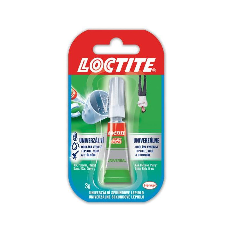 Sekundové lepidlo Loctite Super Bond Liquid 3g