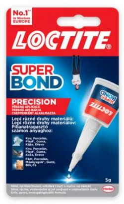 Sekundove lepidlo Loctite Super Bond Precision 5g