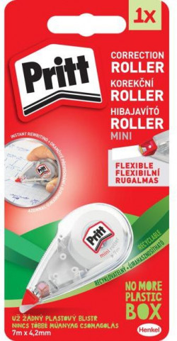 Korekčný roller Pritt Mini jednorazový 4,2mm x 7m