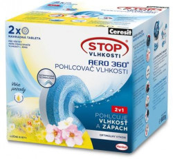 Ceresit Stop vlhkosti - 2tablety AERO lúčne kvety 2x450g