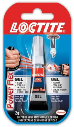 Sekundové lepidlo Loctite Super Bond Power Flex Gel 2g