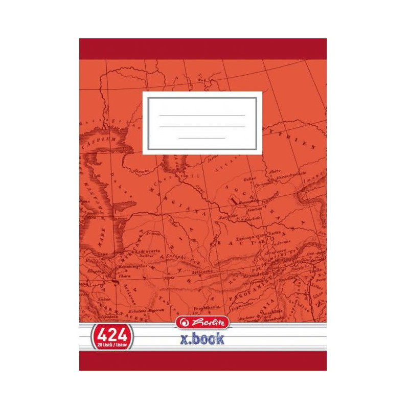 Zošit Herlitz 424 A4 linajkový 70g/m2