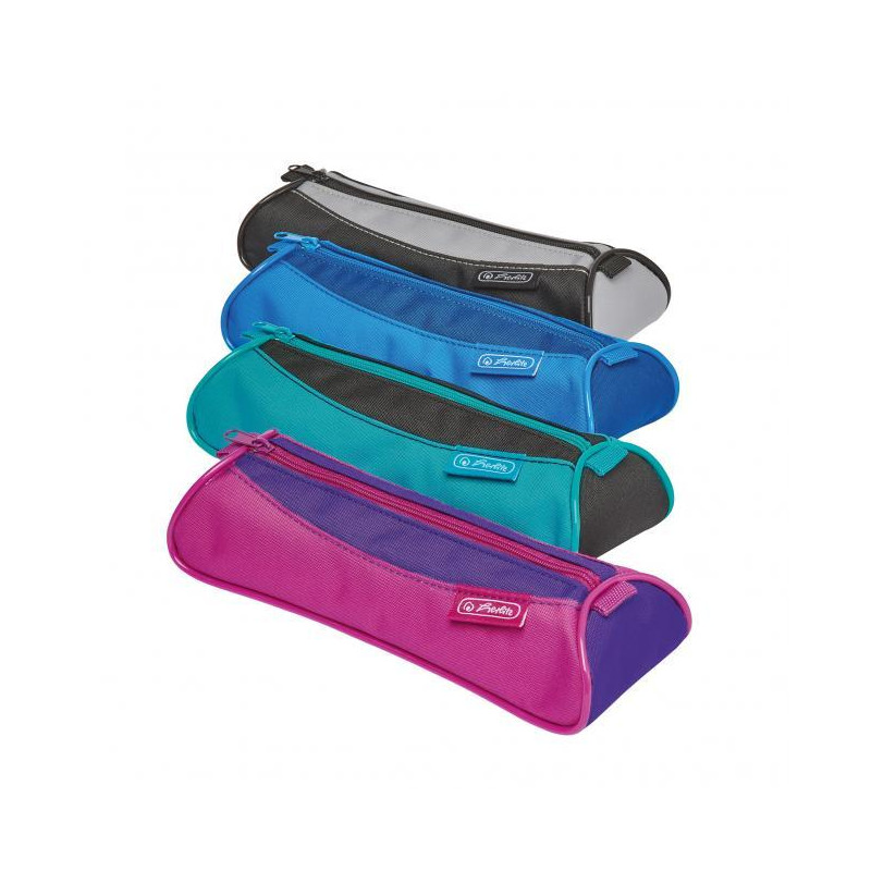 Puzdro Herlity trojuholníkové, 21x9x5cm dvojfarebné mix farieb