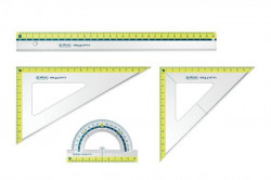 Sada pravítiok Herlitz my.pen 4 ks, mix farieb