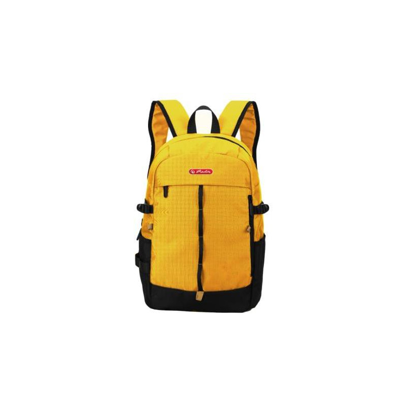 Školský batoh žltý Herlitz, 31x16x44 cm