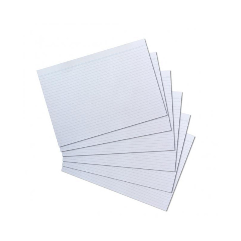 Papierové indexové kartičky A4 Herlitz