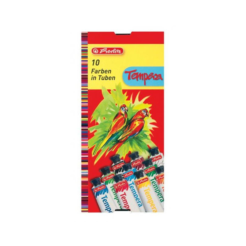 Temperové farby Herlitz 16ml 10 farieb