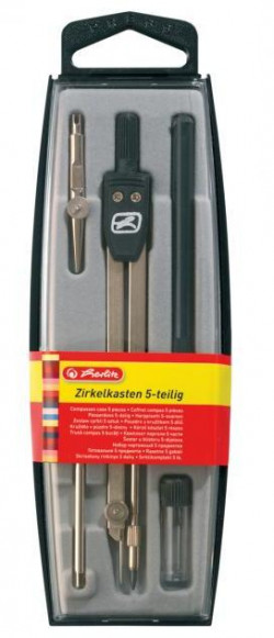 Rysovacia súprava Herlitz 5-dielna, čierna