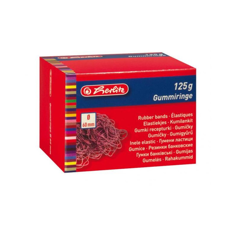 Gumičky Herlitz 60mm 125g