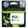Atramentová náplň HP F6U16AE HP 953XL pre OfficeJet Pro 7740/8210/8710/8720 cyan XL (1.600 str.)