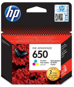 Atramentová náplň HP CZ102AE HP 650 pre Deskjet Ink Advantage 1515/2515/2545/2645 color (200 str.)