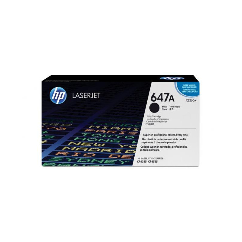 Toner HP CE260A HP 647A pre LaserJet CP4525 black (8.500 str.)