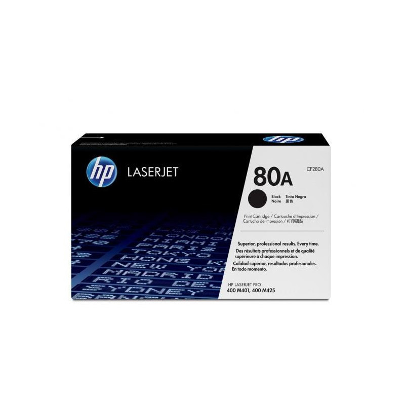 Toner HP CF280A HP 80A pre LaserJet Pro M401/M425 black (2.700 str.)