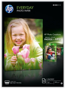 Papier HP Q2510A fotografický papier, lesklý, 100 listov, A4, 200g (Q2510A)