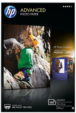 Paper HP Q8692A Advanced Photo glossy, 250g, 10x15