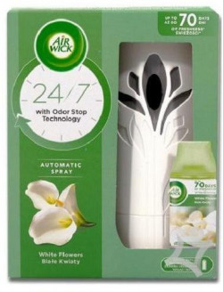 Air Wick Automat osviežovač + náplň 250 ml Biele Kvety
