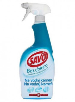 Savo sprej bez chlóru na vodný kameň s rozprašovačom 700 ml
