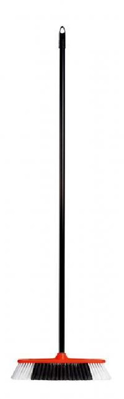 Zmeták s rúčkou Söke hnedý/červený