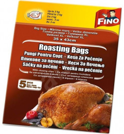 Vrecká na pečenie XL FINO, 20 mic., 35 x 43 cm (5 ks)