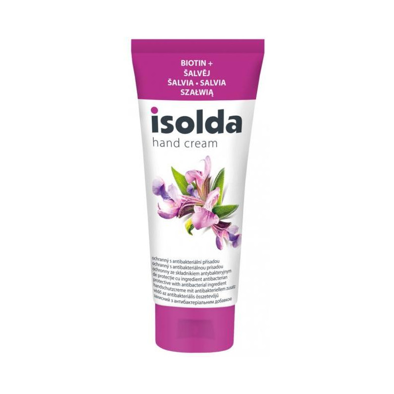 Isolda krém na ruky 100 ml biotin+ šalvia s antibakterialnou prisadou