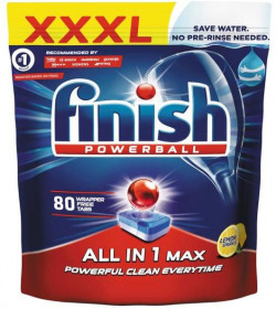 Finish tablety do umývačky riadu All in1 Max ( 80ks) Lemon