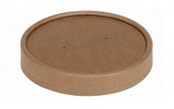 Viečko papierové pre misku na polievku 240 ml 25 kusov