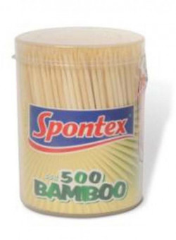 Špáradlá bambusové Spontex 500 kusov