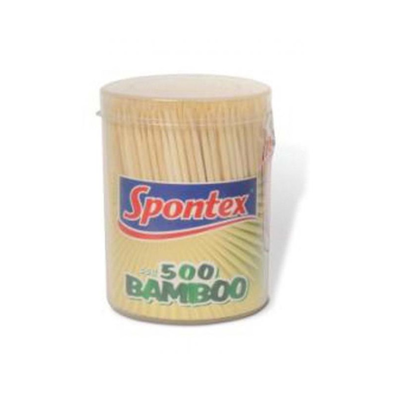Špáradlá bambusové Spontex 500 kusov