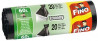 Vrecia zaväzovacie FINO Economy 60 ℓ, 13 mic., 59 x 72 cm, čierne (20 ks)
