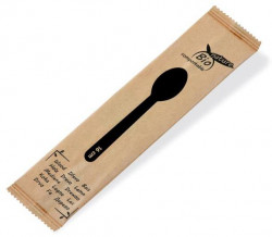 Lyžice drevené 16 cm jednotlivo balená (100 ks)