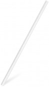Slamky papierové biele `JUMBO` 8 mm x 25 cm (100 ks)