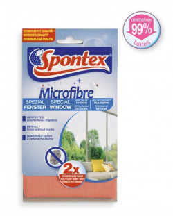 Utierka z mikrovlákna na okná Spontex Window Microfibre