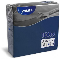 Papierové servítky 1-vrstvové GASTRO 33 x 33cm modré (100 ks)