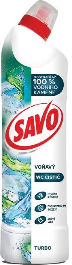 Savo WC tekutý čistič 700ml - TURBO
