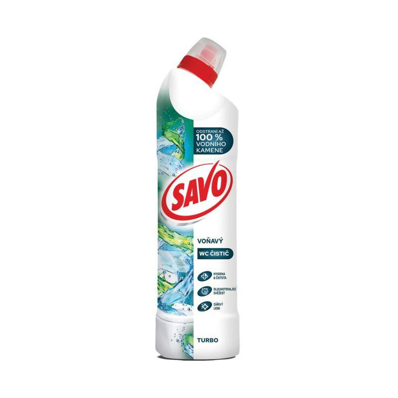 Savo WC tekutý čistič 700ml - TURBO