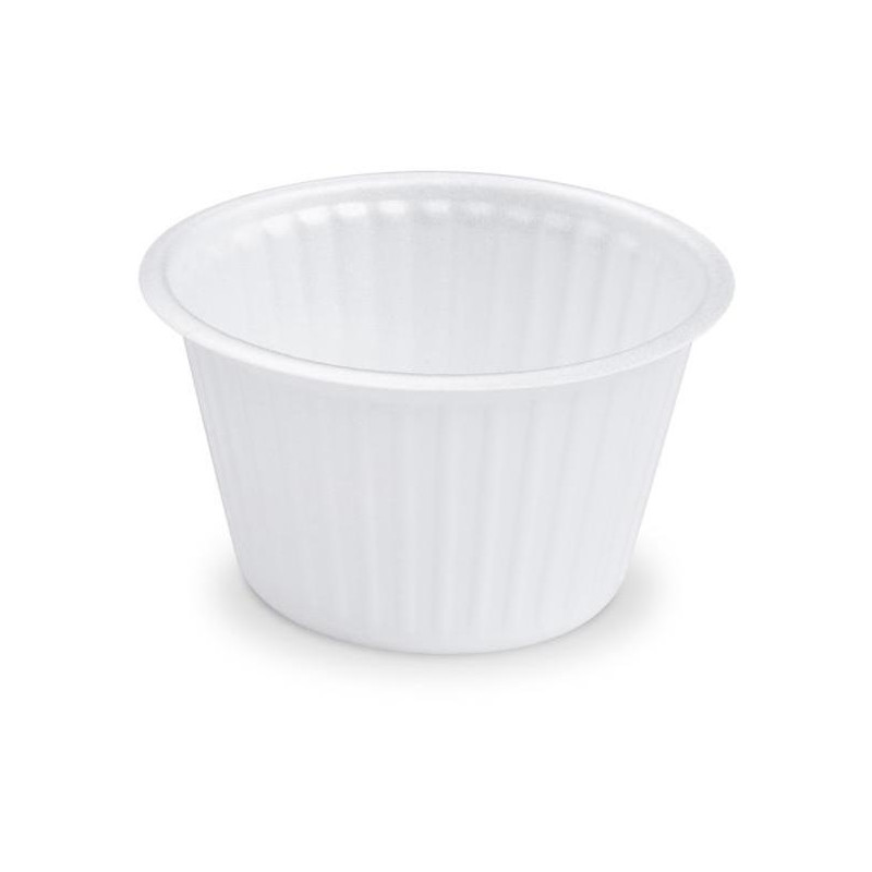 Termo miska (XPS) biela Ø127mm 460ml (50 ks)